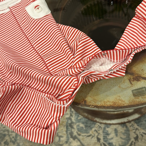 Santa Baby Onesie sleeper Christmas French knot cotton - Picture 11 of 12